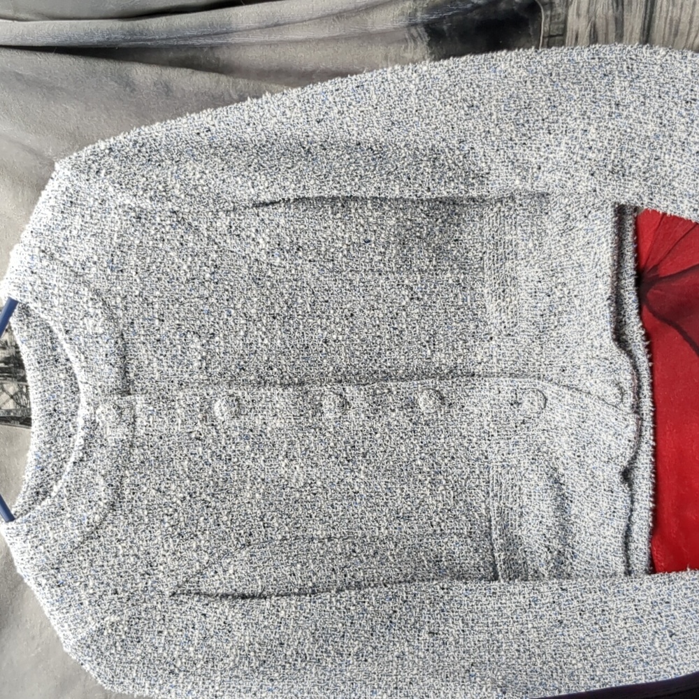 Karl Lagerfeld Paris knit Tweed jacket